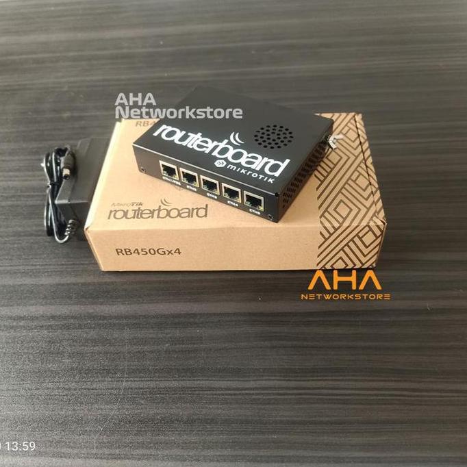 NEW MIKROTIK RB450Gx4 MIKROTIK RB450G X4 Router Indoor RB450Gx4