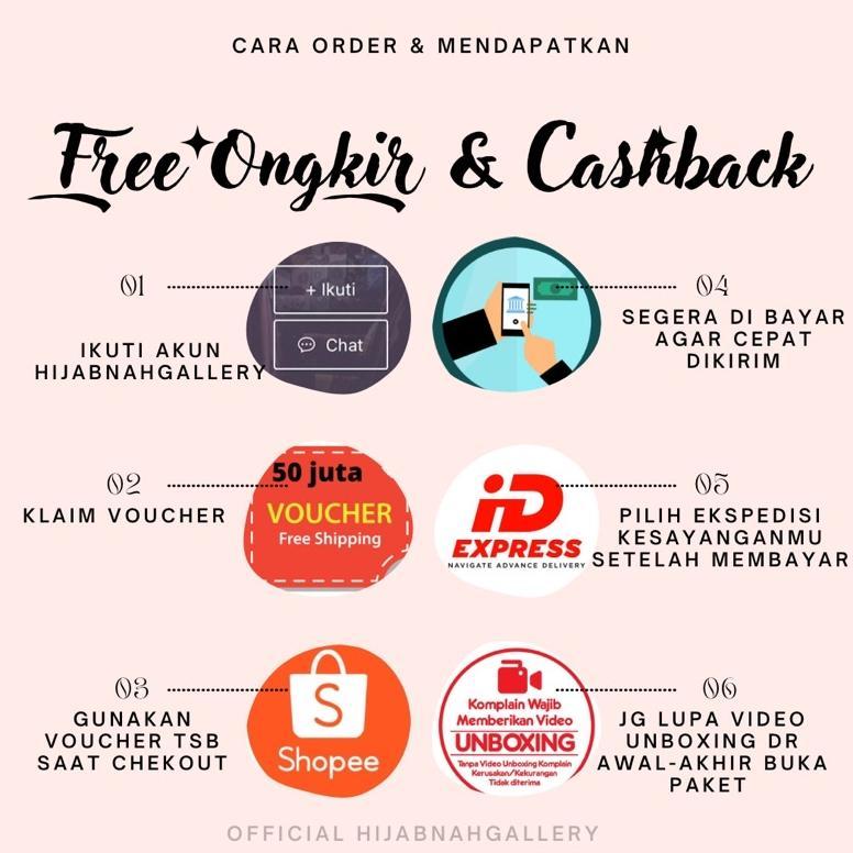 Voal Sahara Syari/Jumbo Ultrafine Premium Hijabnah FYP