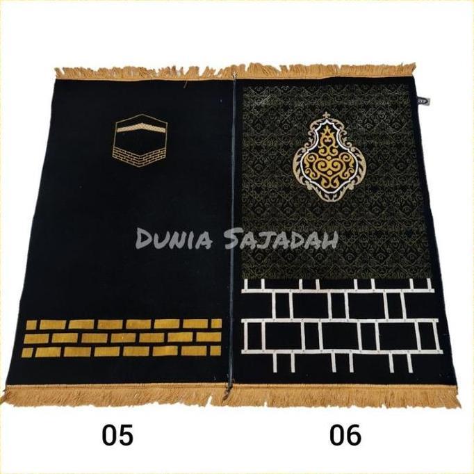 Diskon Sajadah Premium Turkey Turki Kiswa / Pintu Kabah / Hajar Aswad / Kabah