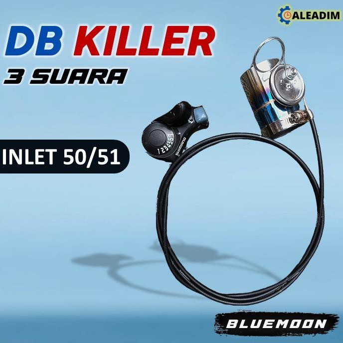 Discount DB Killer 3 Suara 50mm Peredam Suara Knalpot Motor Racing