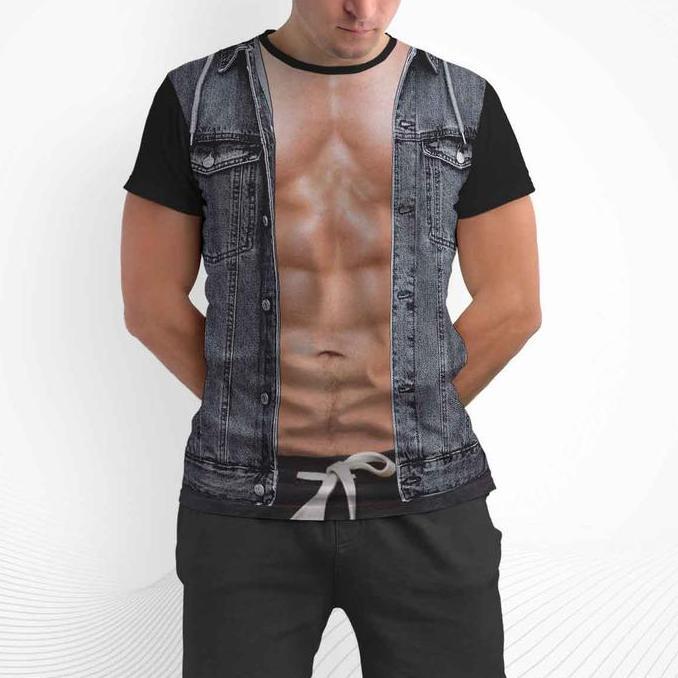 BL84 - KAOS FULL PRINT OC B0DY SIXPACK DISTRO MOTIF OC B0DY SIXPACK FULLPRINTING PRIA WANITA ANAK BI