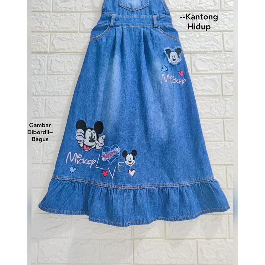 AI129 ~ /wearpack/overall/jumsuit/rok kodok panjang jeans anak perempuan berkualitas/baju anak bagus