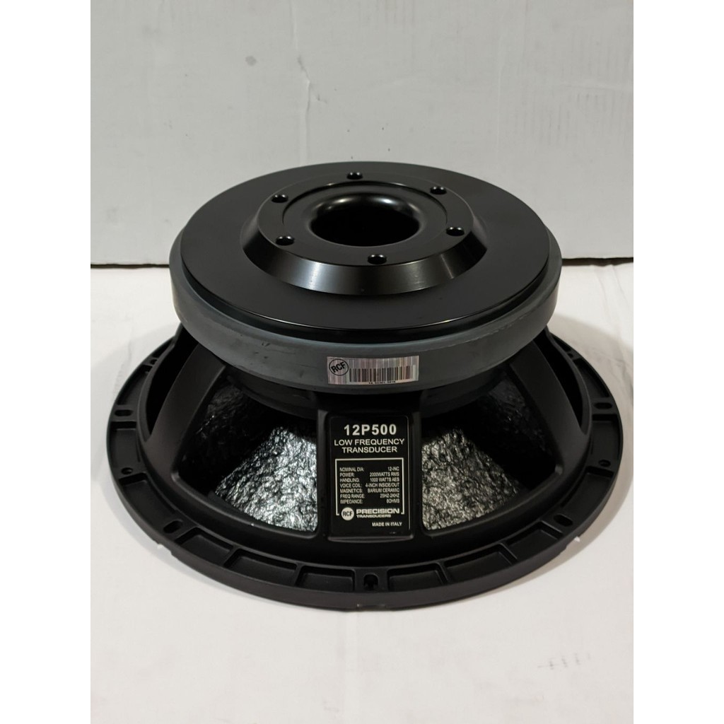 speaker 12 inch RCF 12P500 VC 4 IN ORIGINAL GRADE A DAUN KULIT JERUK COATING/speaker rcf 12p500 vc 4