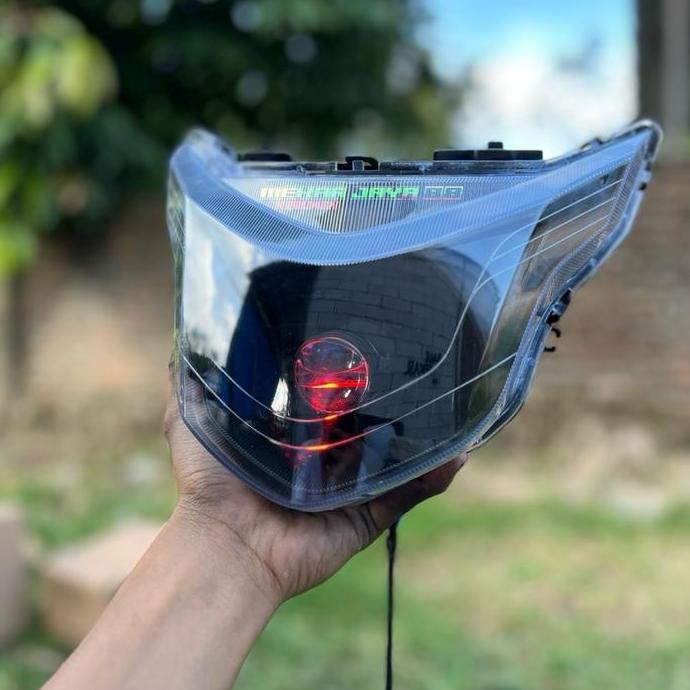 Lampu Biled Soket H4 Honda Beat Pop Custom Lampu H4 Cahaya Biled Allshop