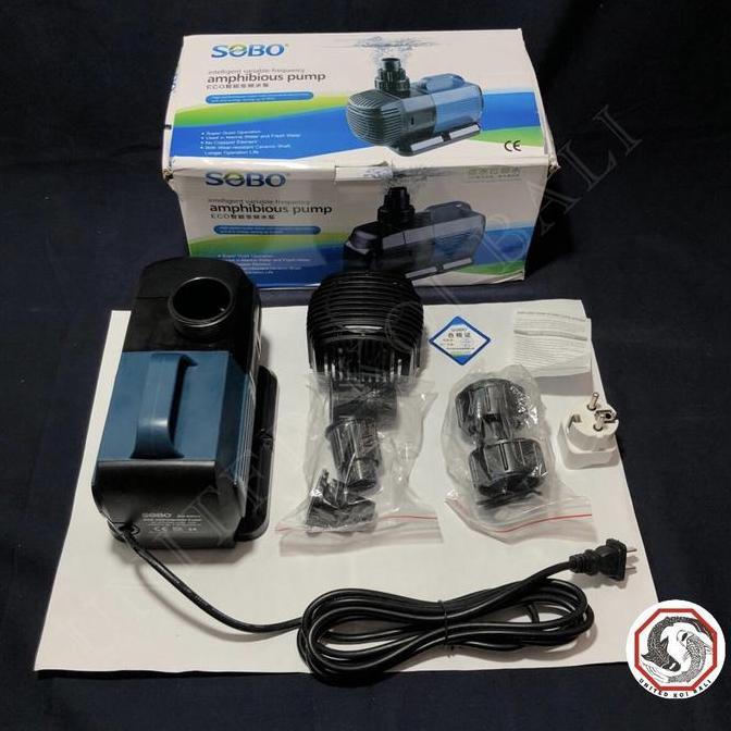 MESIN POMPA CELUP KOLAM IKAN - SOBO BO 9000 KOLAM IKAN KOI