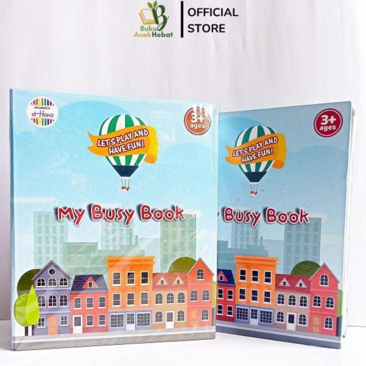 Buku Aktivitas Anak Balita My Busy Book Elhana By Elhana