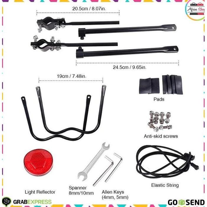 BONCENGAN SEPEDA GUNUNG BONCENGAN BELAKANG