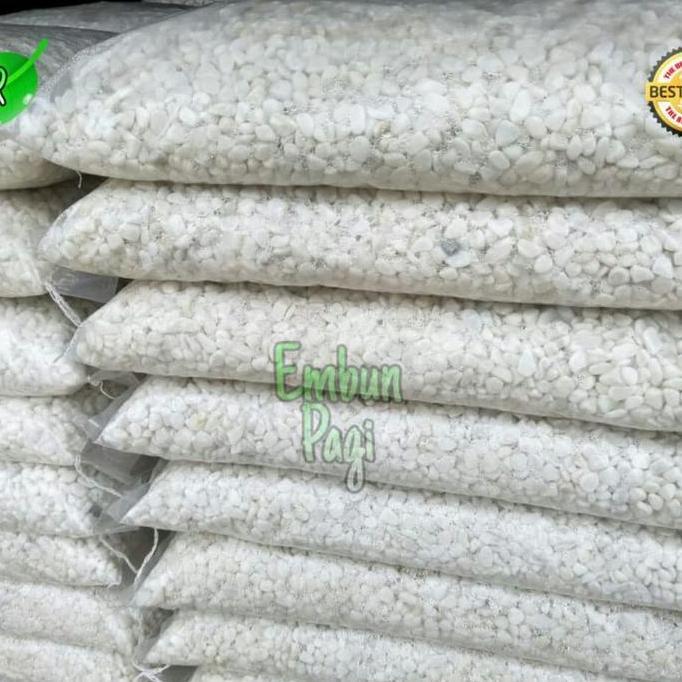 Batu koral putih italy import 10kg KS