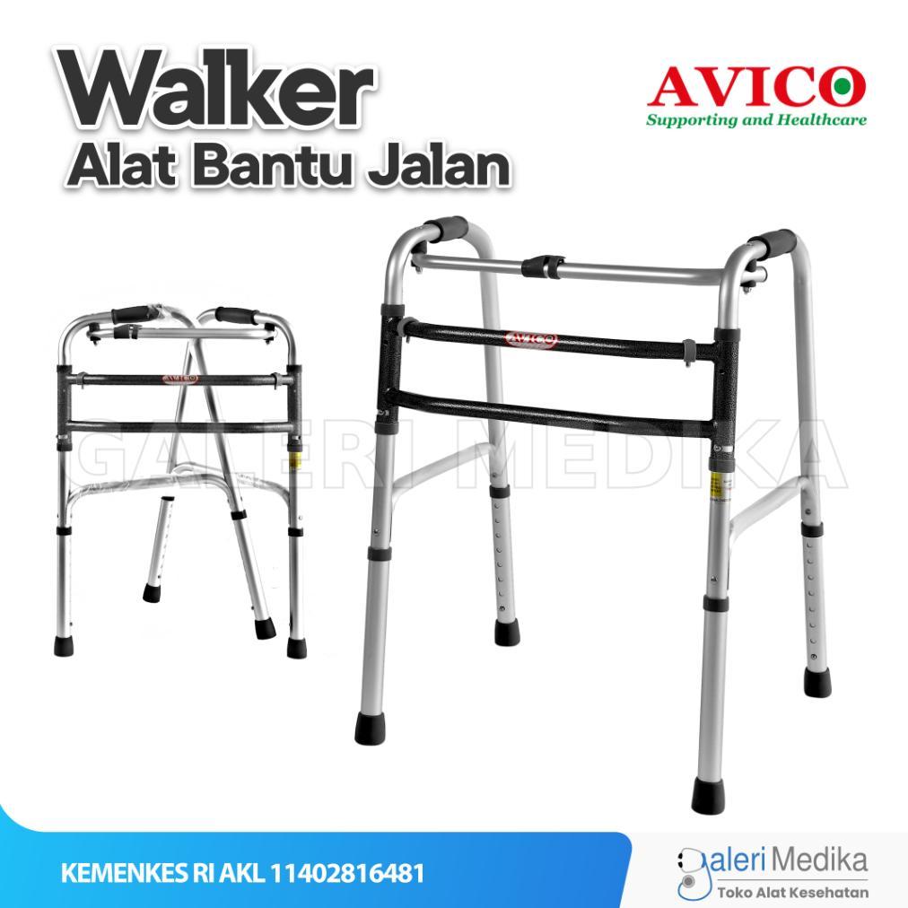 Avico Walker Standar Alat Bantu Jalan - Mudah Dilipat