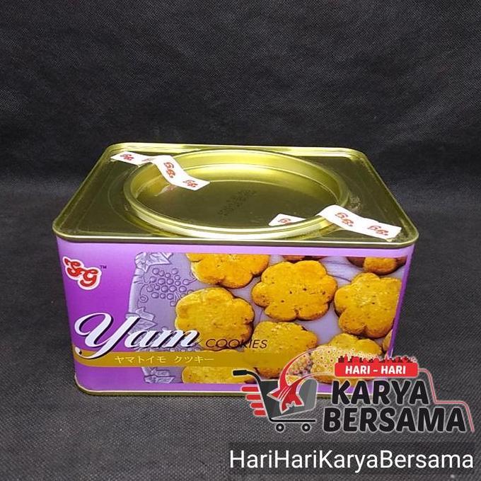 SG YAM COOKIES KUKIS RASA KELADI KALENG 700GR