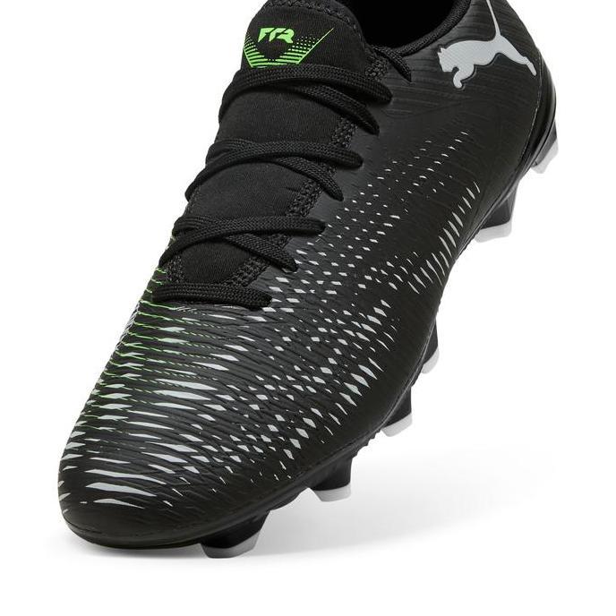 Ready Puma Sepatu Bot Sepak Bola Future 8 Play Fg/Ag Uniseks Black-Gray-Green | Original 100%
