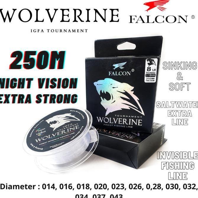 Senar Pancing Falcon Wolverine 150 Meter