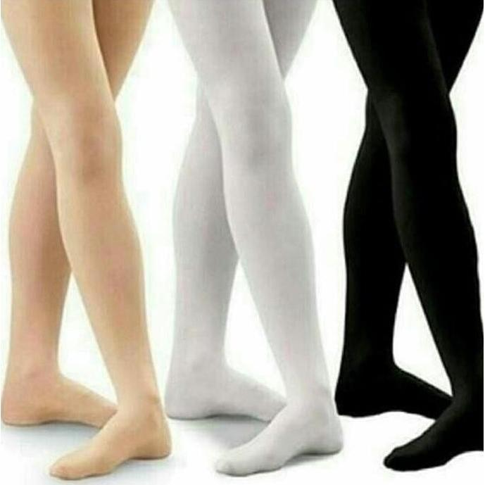 Stocking warna kulit tebal apple, Legging panjang wanita