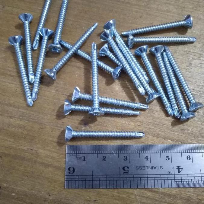 Lansungkirim- #6X1,5'' Sekrup Grc Sds / Kalsiboard / Calci Screw 4Cm