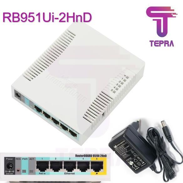 MIKROTIK RB 951 UI 2HND RB951UI-2HND ORIGINAL DAN TERPERCAYA