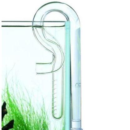 KIKI_GROSIR - MINI GLASS LILY PIPE MINI LILY PIPE AQUARIUM AQUASCAPE BUKAN SKIMMER STAINLESS