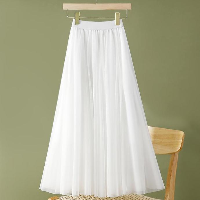 Rok Tutu panjang korean style wanita rok plisket premium maxi skirt Rok Tutu Maxy Model Korean Hits 