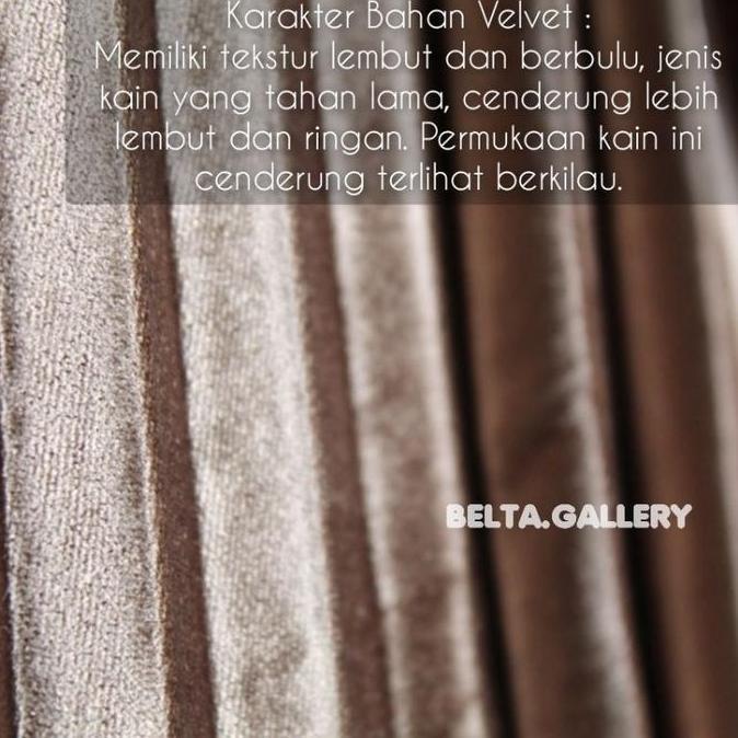 Belta.Gallery Rok Velvet Plisket Import Model Payung Bahan Bludru Pinggang Karet Keliling 60-90cm Pa
