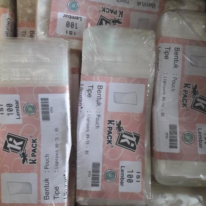 Plastik standing pouch K'pack 09 x 15.