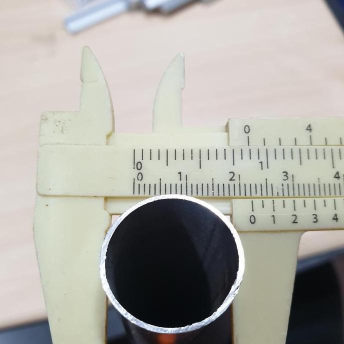 Lancar- Pipa 7/8" X 1Mtr Bulat Stainless Steel Od ( 22 Mm ) 7/8 Inch