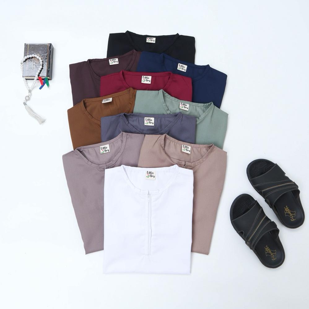 Unik Littlebry Jubah Anak Laki-Laki / Al Kareem Gamis Anak Laki-Laki Katun Premium