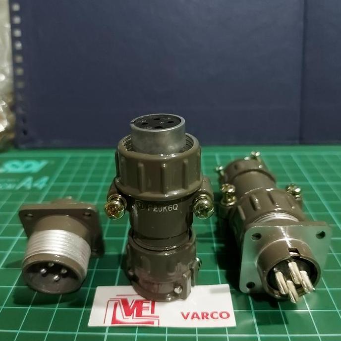 Promo conector connector aviation 20mm 4pin China Diskon