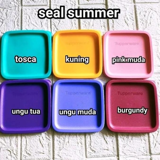 tutup toples Tupperware / seal square round
