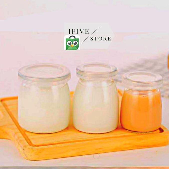 Pudding Jar| Jar Yogurt |Botol Toples Kaca |Jar Kaca 100ml,150ml,200ml