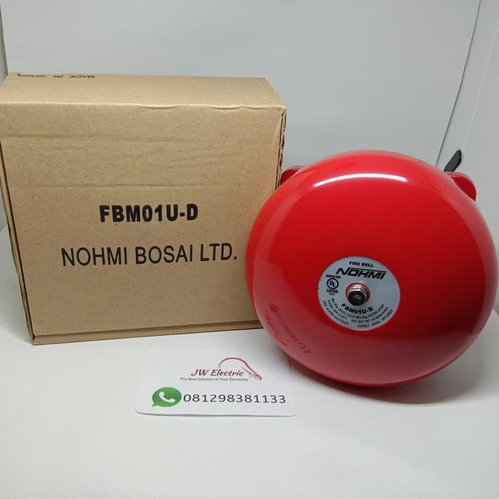 Alarm Bell Nohmi Fbm01U-D New Stok
