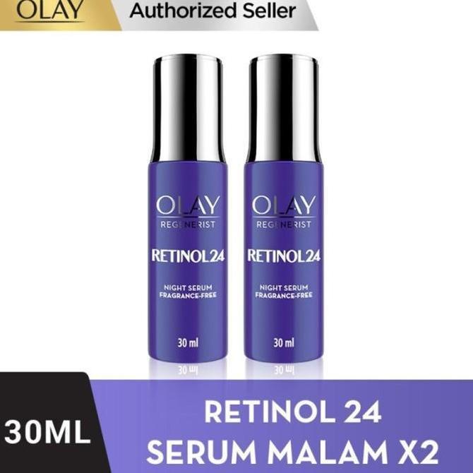 Olay Regenerist Retinol 24 Serum Wajah  30ml Paket Isi 2