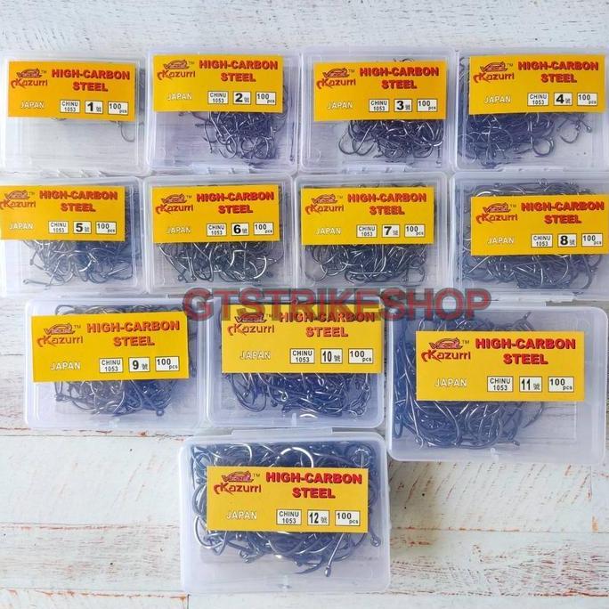 Mata kail pancing carbon Vezel Kazuri Kazurri 1053 (chinu ring) Box/ K