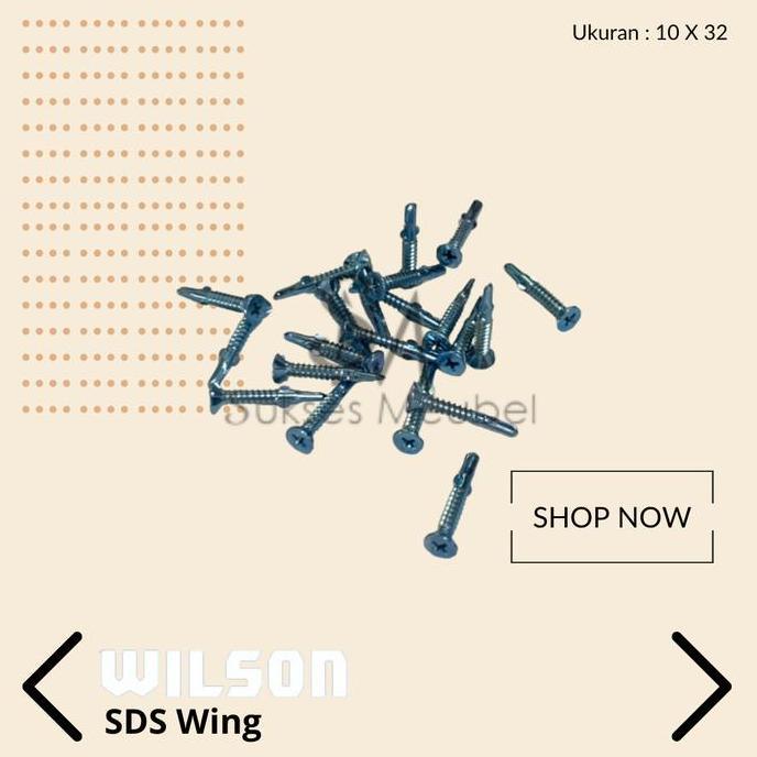 SDS WING 10 X 32- WILSON ( PAK ) / SEKRUP KALSIFLOOR GRC PANEL GRC LANTAI 10X32 WILSON