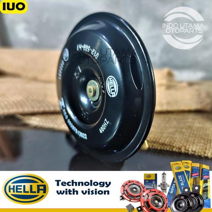 DR345 - Klakson Hella Motor 12V Single Disc Horn S70 Klakson Motor HELLA