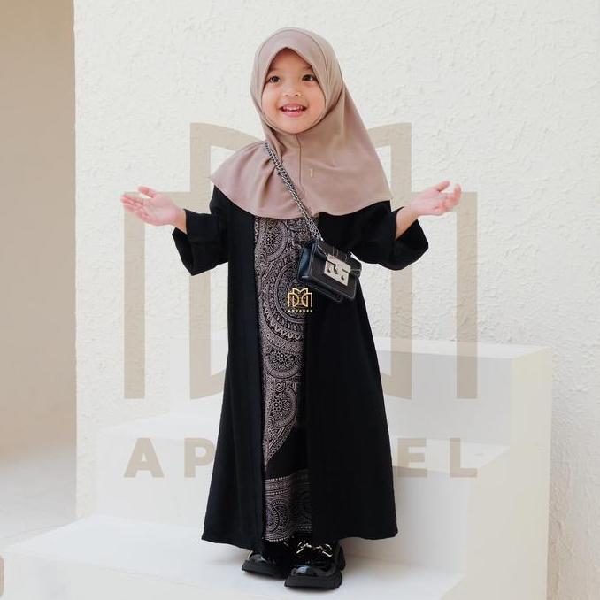Dmd Apparel - Kids_ Alea Abaya For Kids Gamis Dress Anak Perempuan