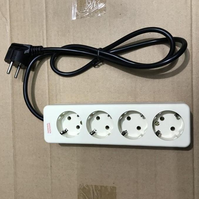 Stop kontak uticon 4 lubang kabel 3m