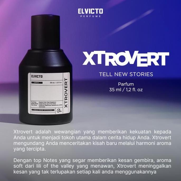 ELVICTO XTROVERT PARFUM 35ML Terlaris