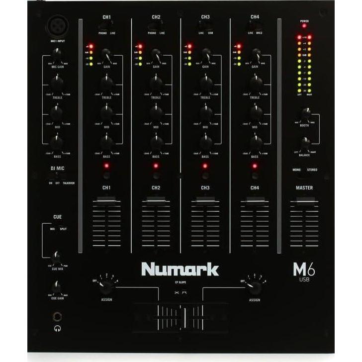 PROMO Numark M6USB 4-Channel DJ Mixer
