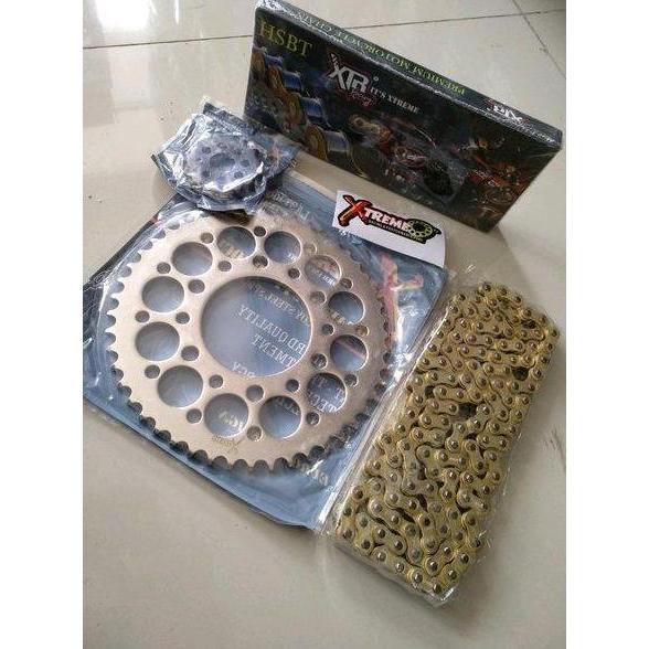 Gear set xtreme yamaha r15 v3 r15 v2 mx king vixion