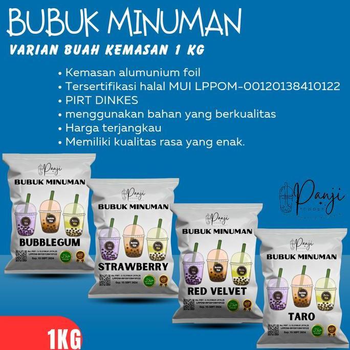 Bahreee_ - bubuk minuman varian rasa buah serbuk minuman aneka rasa steakymilk