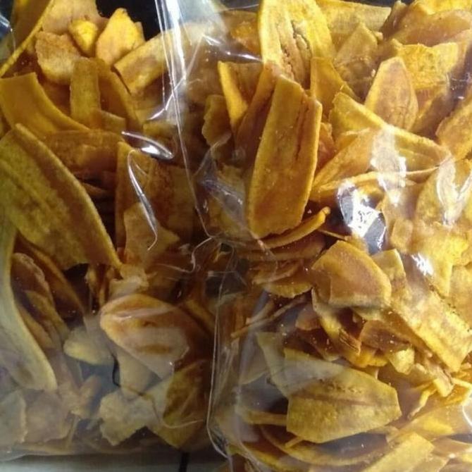 KRIPIK PISANG ASIN GURIH 1KG / KRIPIK PISANG KEPOK 1KG CM