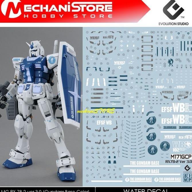 EVO Decal MG - MG171 RX-78-2 Gundam Ver.3.0