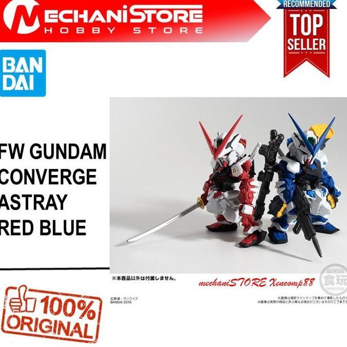 FW Gundam Converge Core Astray Red & Blue Frame Set