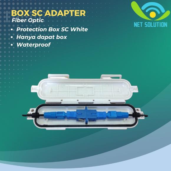 Fiber Optic Protection BOX SC Adapter | Waterproof Protective Box
