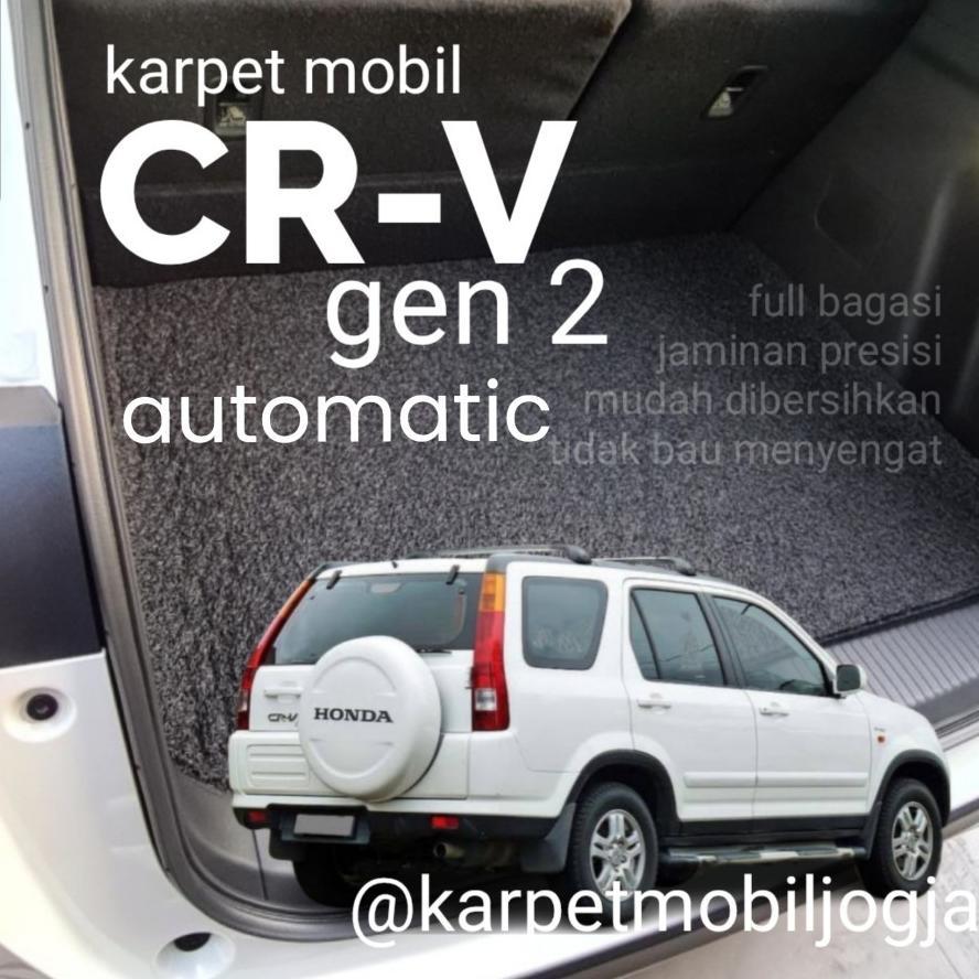 Karpet Mie Premium Coil Mat Mobil CRV CR-V Gen 2 Gen2 CRV Konde