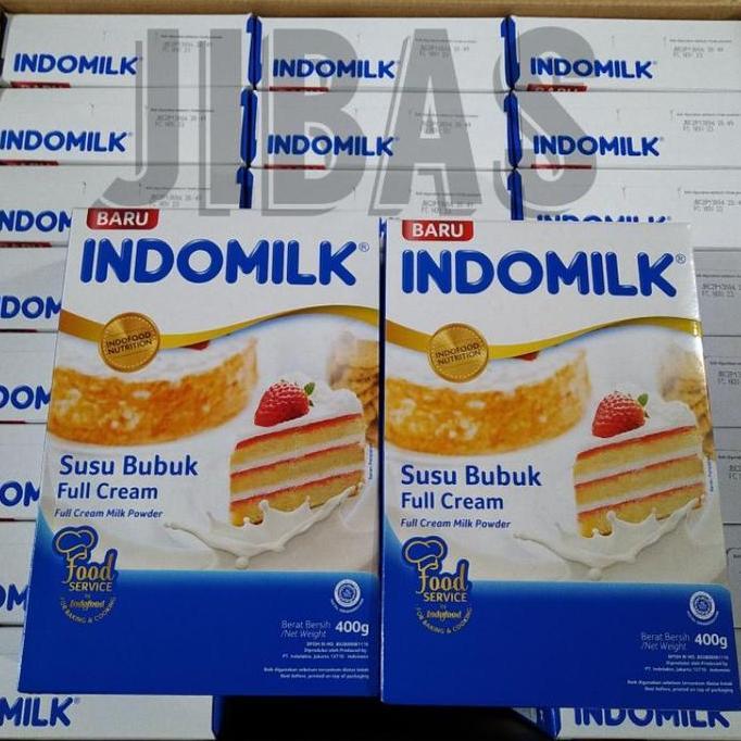 Susu Bubuk Full Cream Indomilk 400gr