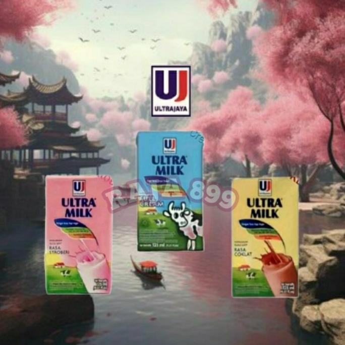 ULTRA MILK SUSU UHT 125ML 1/2 DUS (20 PCS) | SUSU ULTRA MILK 125ML