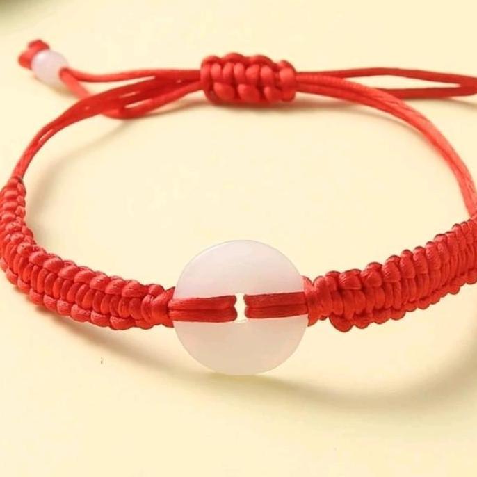 GELANG TALI MERAH KEBERUNTUNGAN POLOS