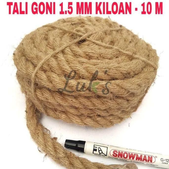 Tali goni besar 15 mm meteran - tambang goni - tampar goni