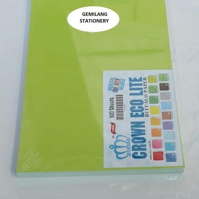 Kertas BC / Cover Buffalo Jilid Ukuran F4 Crown