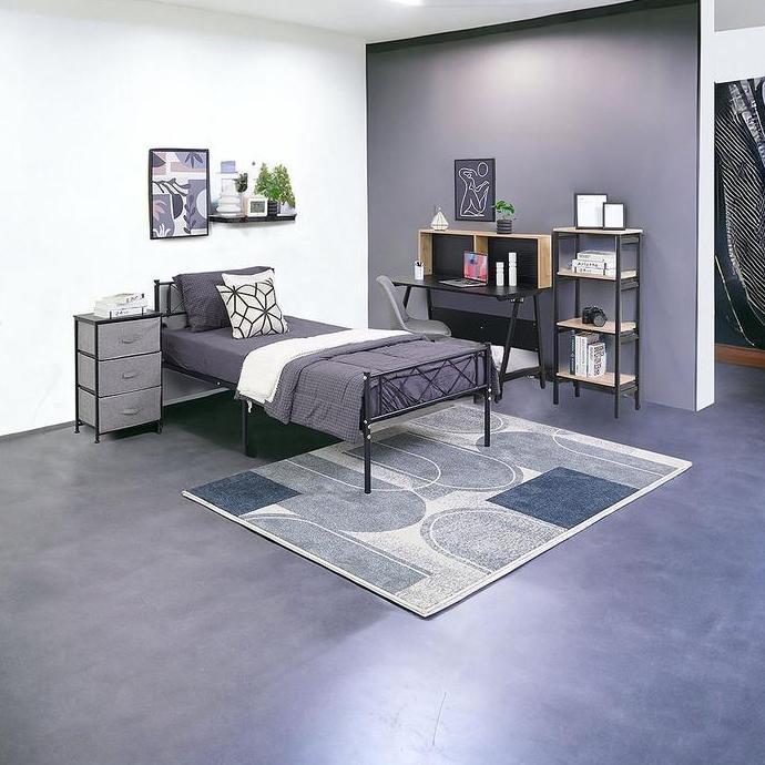 Informa Larson Tempat Tidur Anak Metal Bed Ranjang Kasur Perabot Tidur Furniture Kamar Tidur